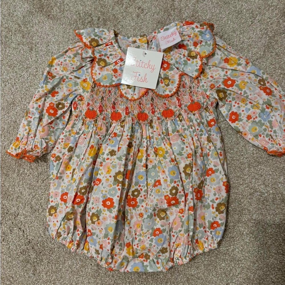 Stitchy fish bubble NWT 9M!!